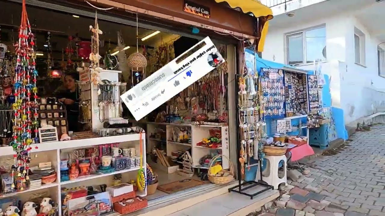 İzmir Nazarköy Gezi Vlog Walking Tour Kasım 2022