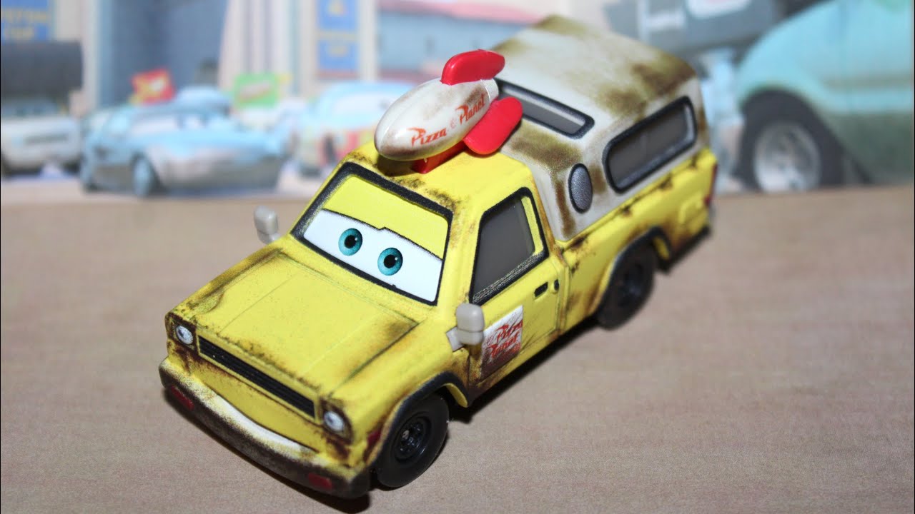 Mattel Disney Cars Todd the Pizza Planet Truck - Pixar Easter Egg Cameo (2023 Thailand Variant)