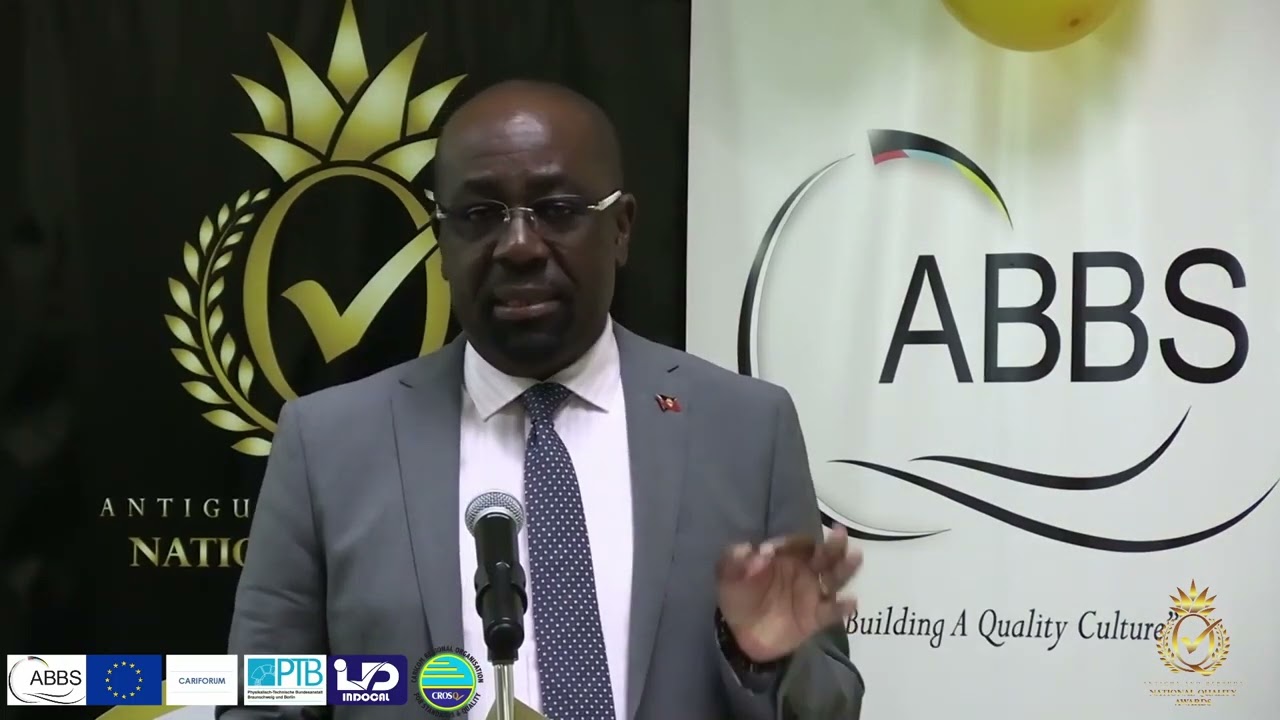 Keynote Speaker- Hon. E.P. Chet Greene, Minister of Foreign Affairs and Trade -NQA Launch 2022-10-17