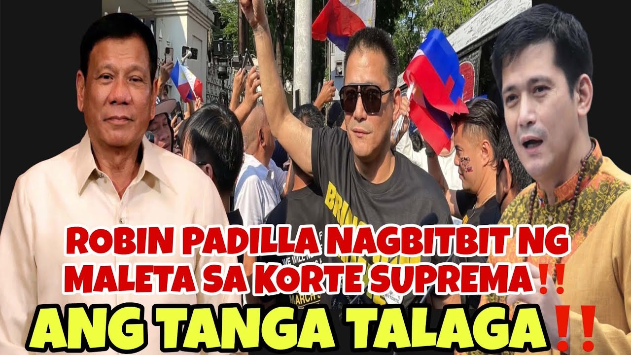 ROBIN PADILLA MAY DRAMA NA NAMAN! NAGMUMUKA TULOY T* NG4!