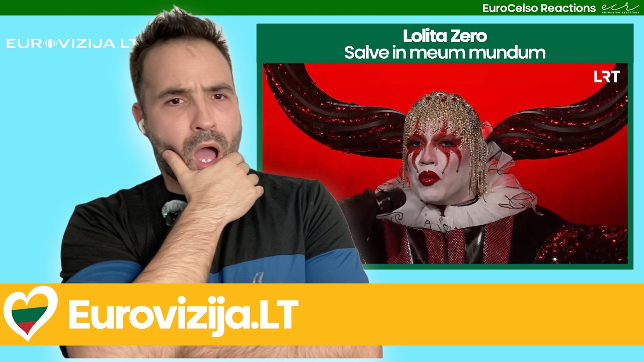 Первая реакция 🇱🇹: Lolita Zero – Salve in meum mundum (EUROVIZIJA.LT ) Евровидение 2026 Литва