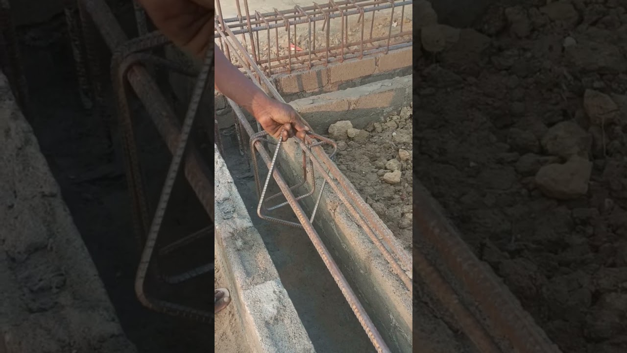 सही काम के बिना पैसे का नुकसान और कमजोर काम प्लिंथ बीम