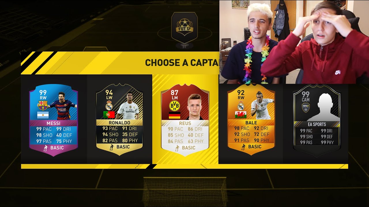 THE BEST FIFA 17 FUT DRAFT COMPETITION EVER vs TheBurntChip!!!