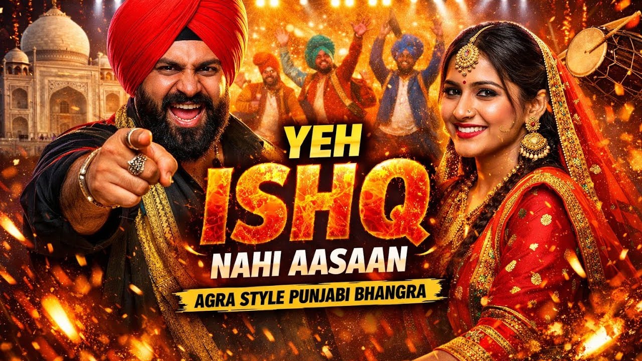 Yeh Ishq Nahi Aasaan – Agra Style Punjabi Bhangra 🔥
