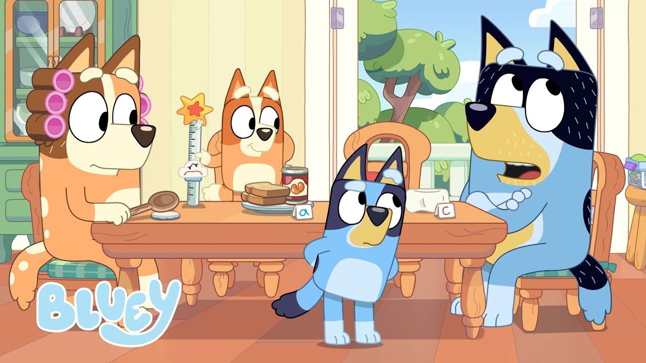 Vem fluffade? | Familjem&ouml;te | Bluey Officiella Svenska Kanalen