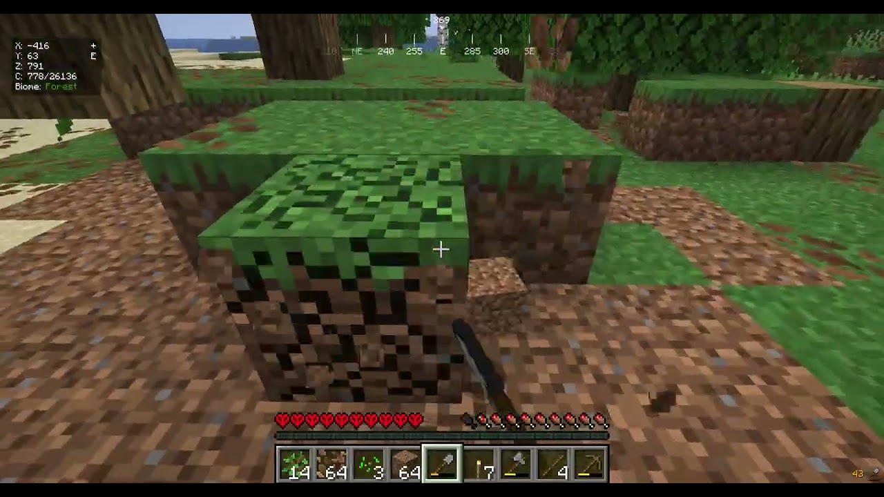 Minecraft Episode #1 Hardcore One Goal, One Life Survive! UNDERGROUND!