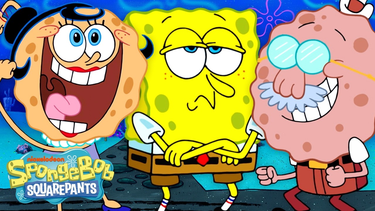 SpongeBob’s Parents Crash the Party! 🎉 | Full Scene | @SpongeBobOfficial