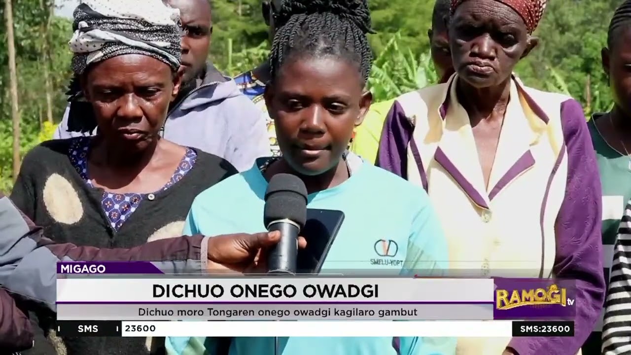 Dichuo moro Tongaren onego owadgi kagilaro gambut
