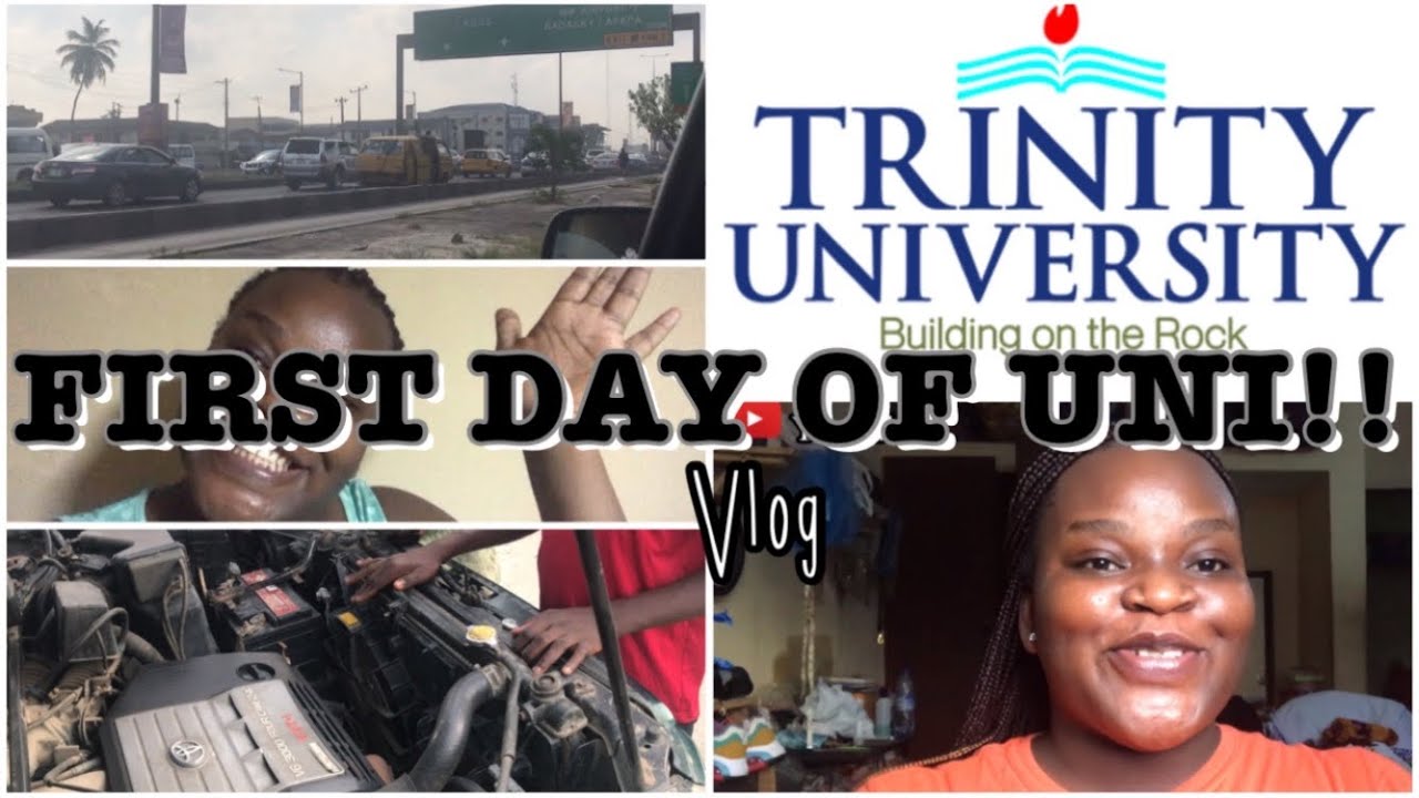 FIRST DAY IN TRINITY UNIVERSITY |Realistic day in Lagos vlog