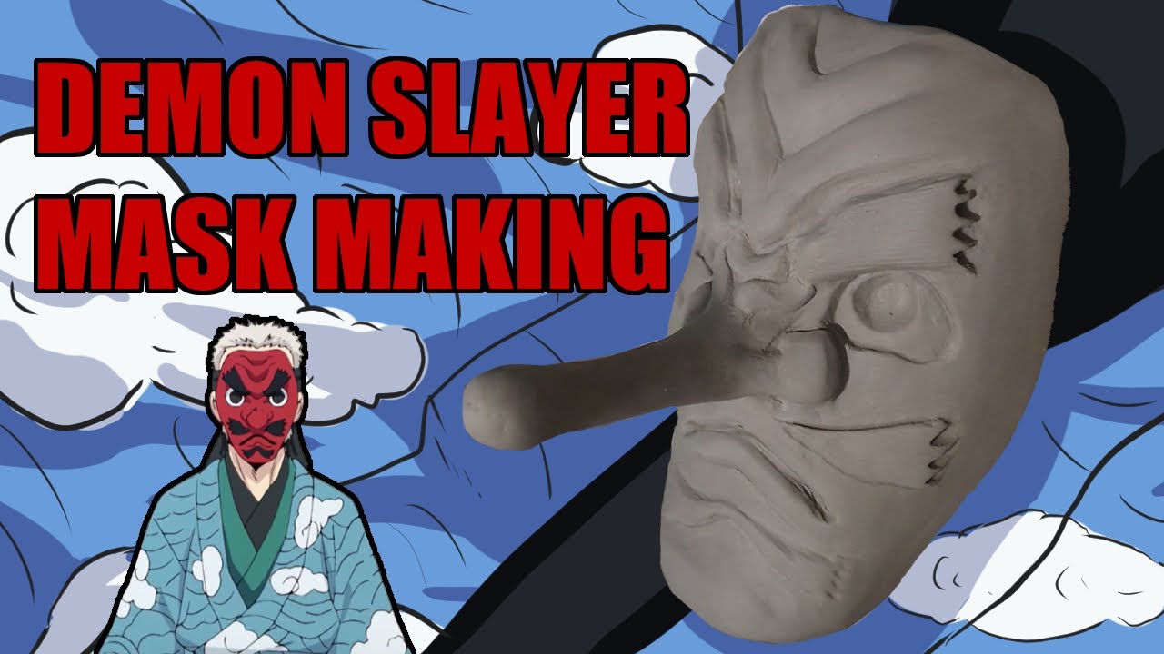 DEMON SLAYER COSPLAY: Sakonji Urokodaki's Tengu Mask - Modeling, Molding and Casting Start to Finish