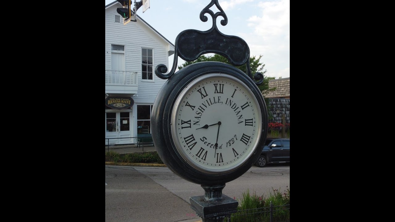 Picturesque Nashville, Indiana in Summer 2023