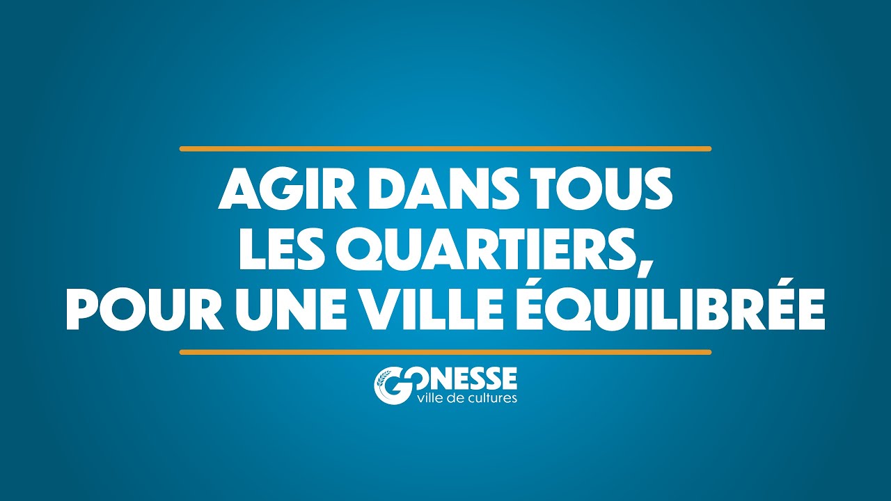 Agir dans tous les quartiers pour une ville équilibrée