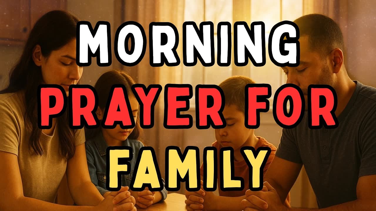 Morning Prayer for Family – Start Your Day with God’s Blessing 🙏
