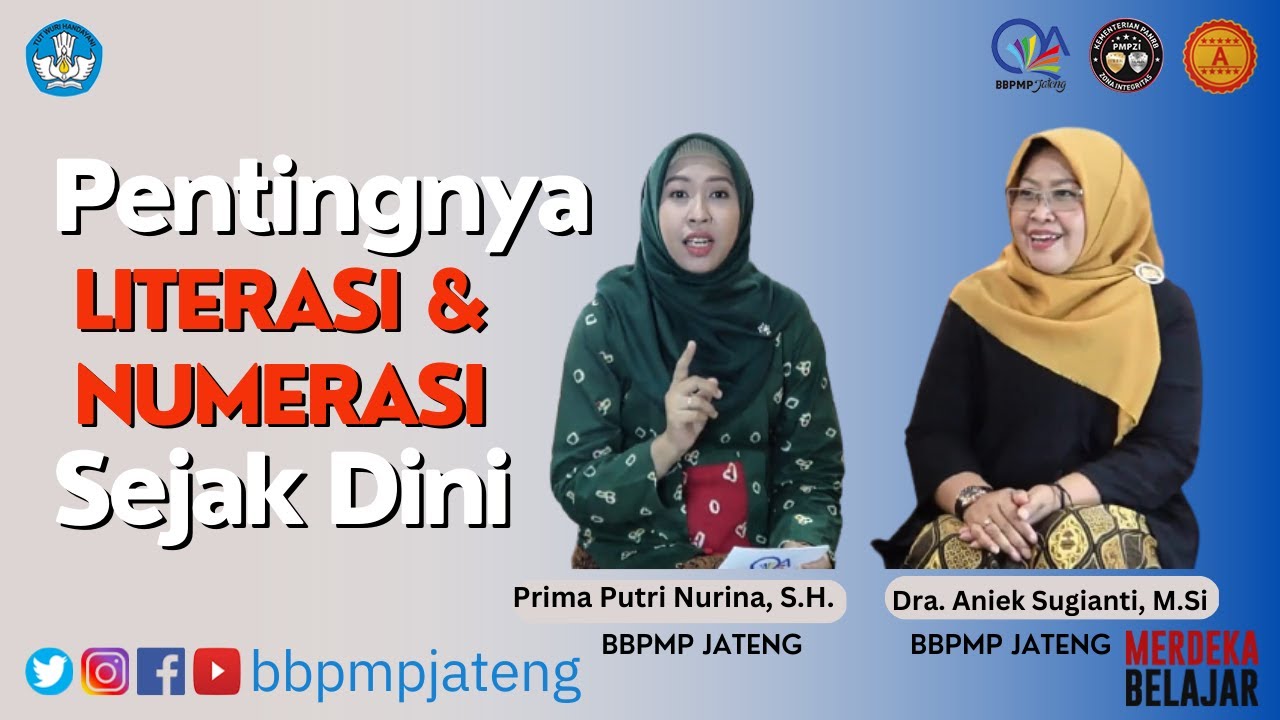 Pentingnya Literasi dan Numerasi sejak dini
