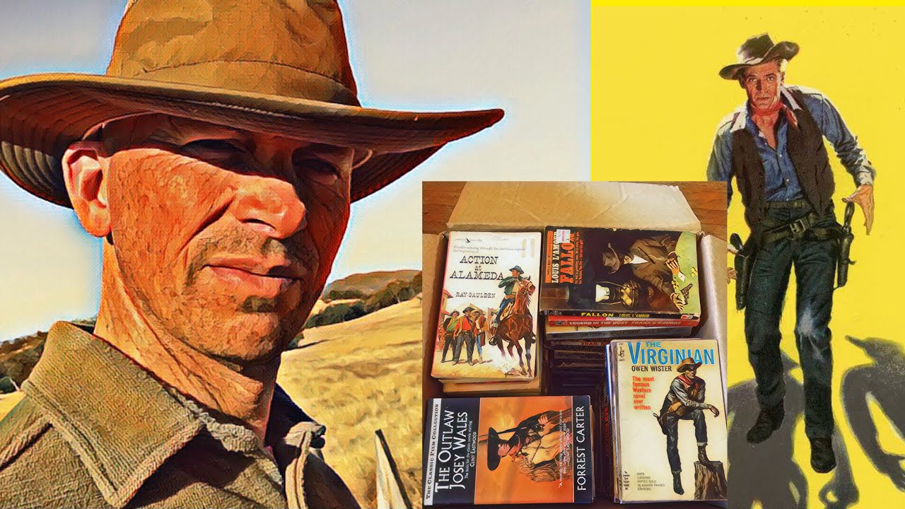 A Big Ole Box of Paperback Westerns