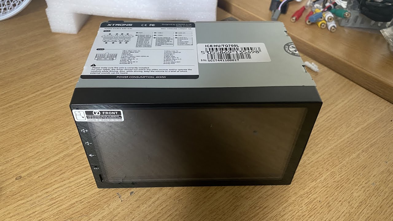 XTRONS TQ700 Android 10 unit unboxing and fitment in MR2 / Lotus Evora