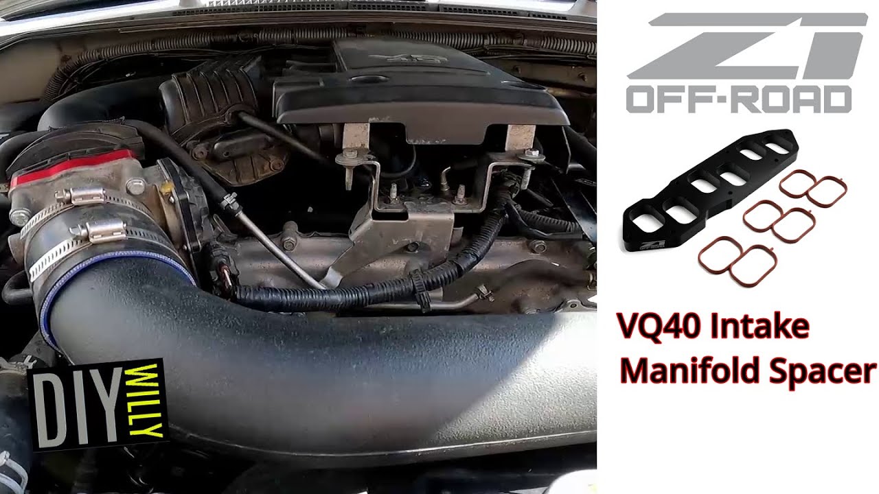 Z1 Intake Plenum Spacer Installed in our 2008 Nissan Frontier
