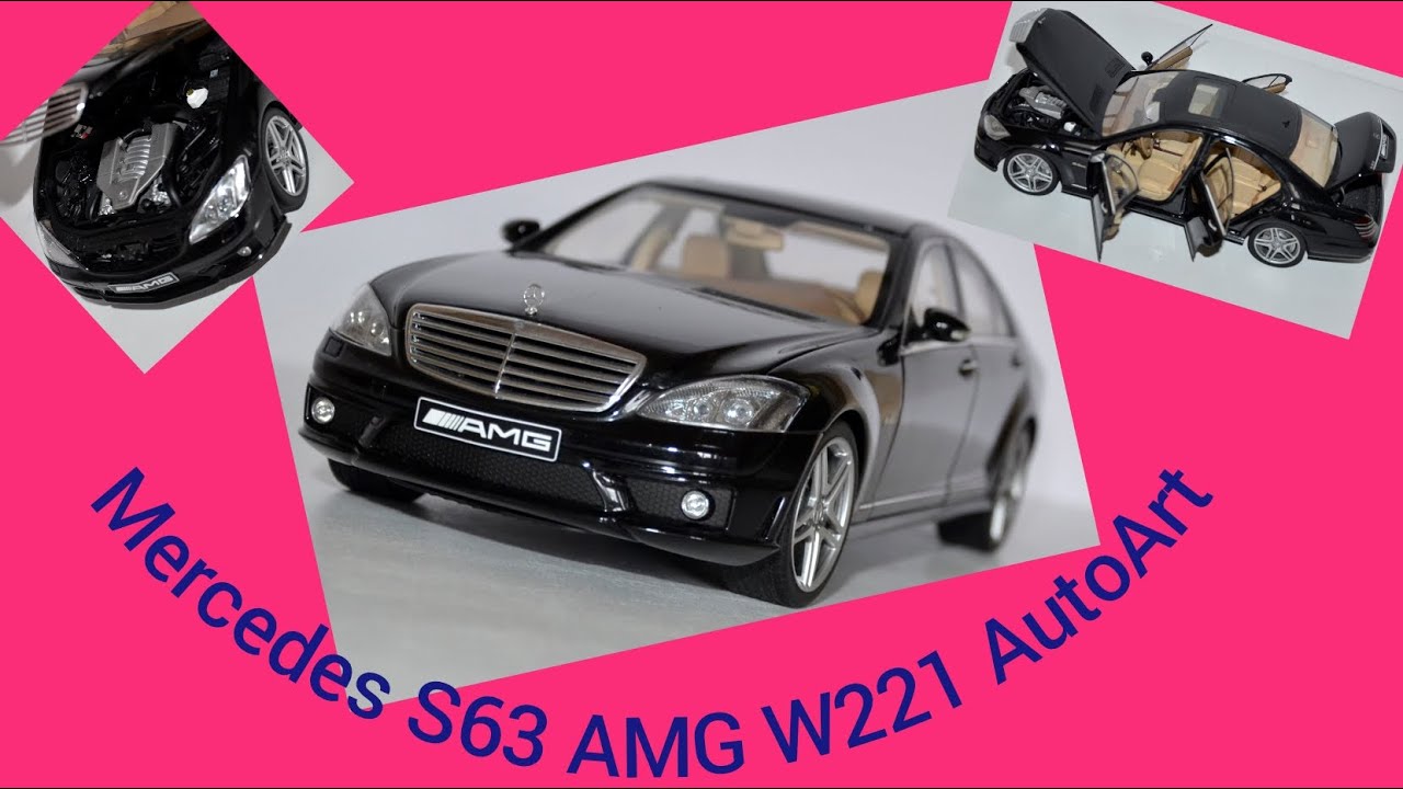 Mercedes S63 AMG 2009 W221 AutoArt