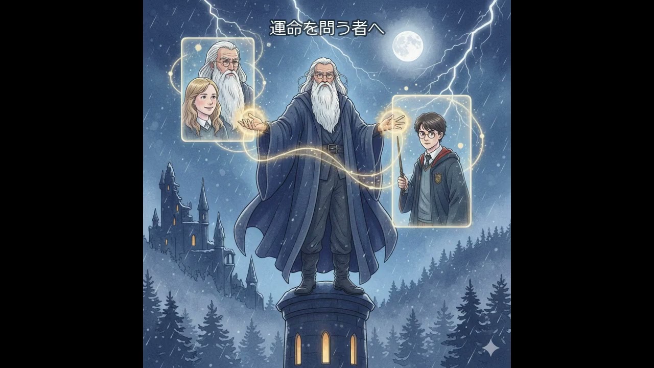 ハリーポッター アルバス・ダンブルドア イメージソング 「運命を問う者へ」 二次創作オリジナル曲