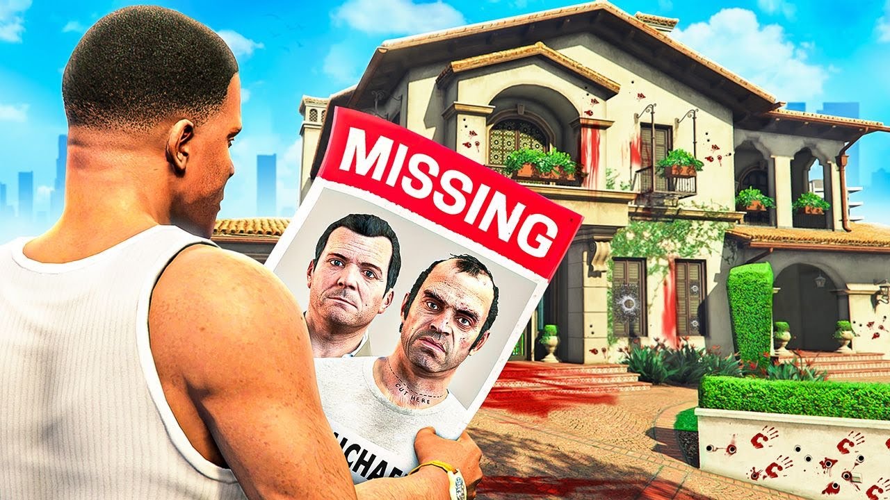 Тревор и Майкл пропали в GTA 5