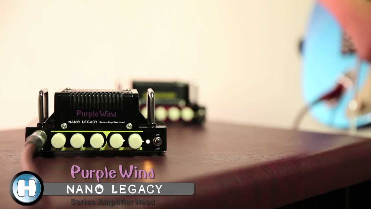 Hotone Nano Legacy  Purple Wind Head by GuitarCube