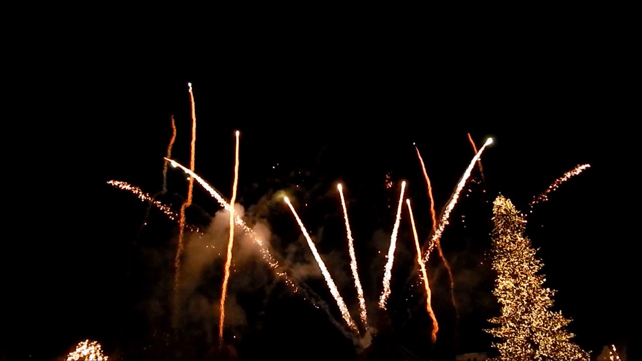 Phantasialand Wintertraum Feuerwerk The Magic Rose - Spirit of Light