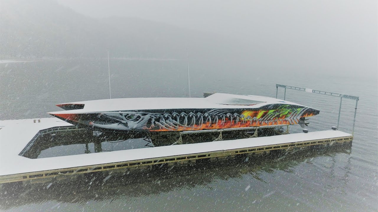 How to play all winter with 2700HP MTI power boat
