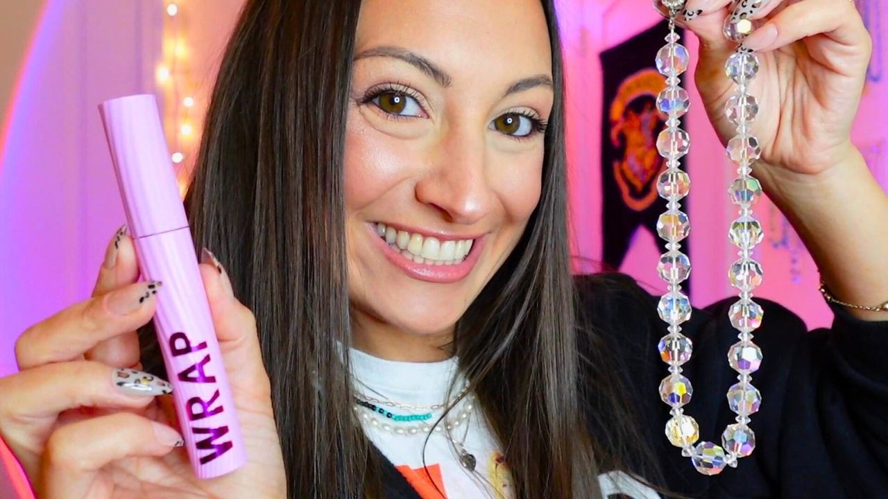 ASMR Care Package Unboxing ☮️ (makeup, nails, jewelry)