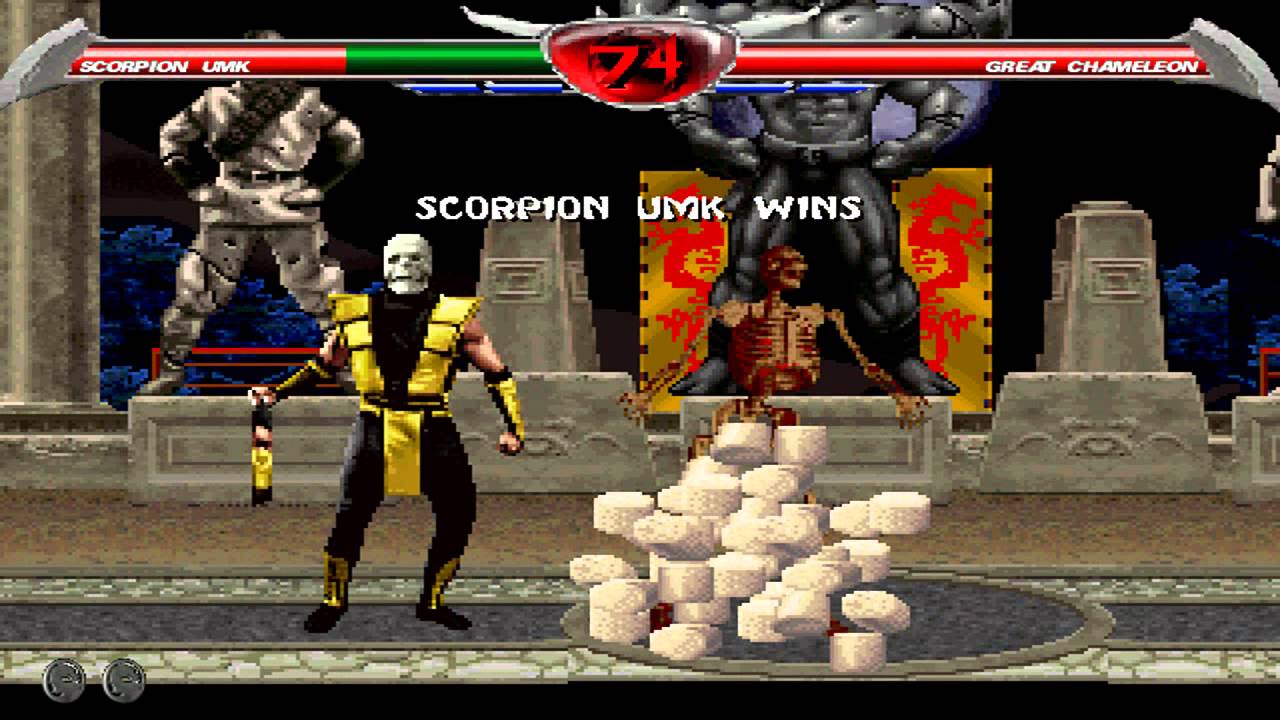 Mortal Kombat Chaotic - UMK3 Scorpion playthrough