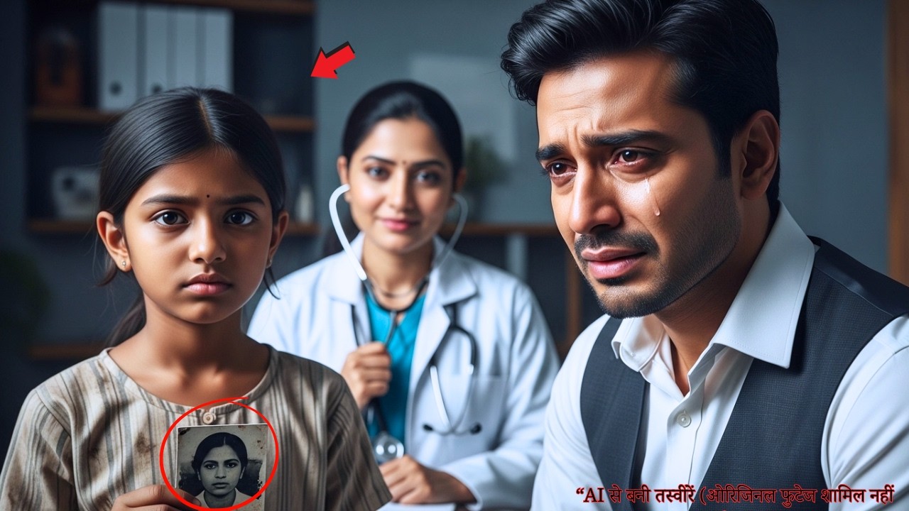 गरीब लड़की माँ की दवा मांगती है, अरबपति ने फोटो देखकर सच जानकर रो दिया!