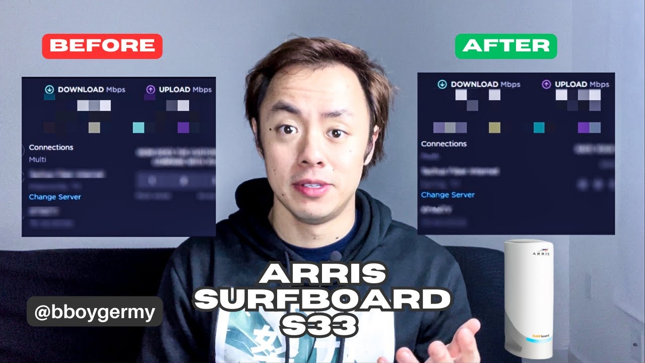 Arris Surfboard S33 - Unboxing, Setup, Speed Test Results