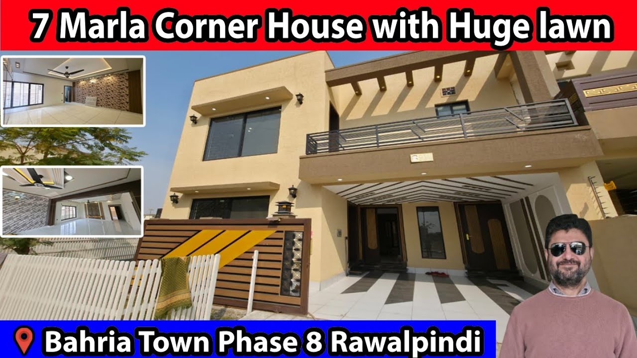 7 Marla Corner House For Sale In Bahria Town Phase 8 Rawalpindi 