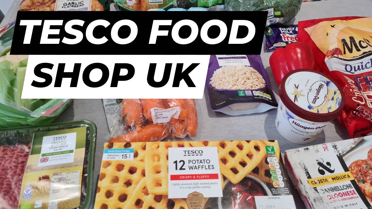 Tesco Food Shop with Prices | Cutting back | Home By RC