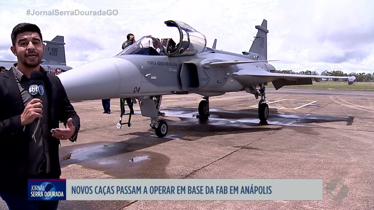 JSD - Novos caças passam a operar na Base Aérea de Anápolis