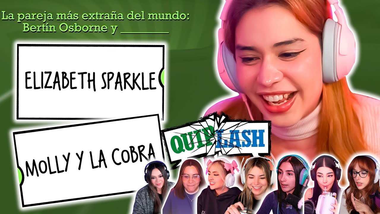 CRYSTAL MOLLY JUEGA QUIPLASH CON AMIGAS 😂😂