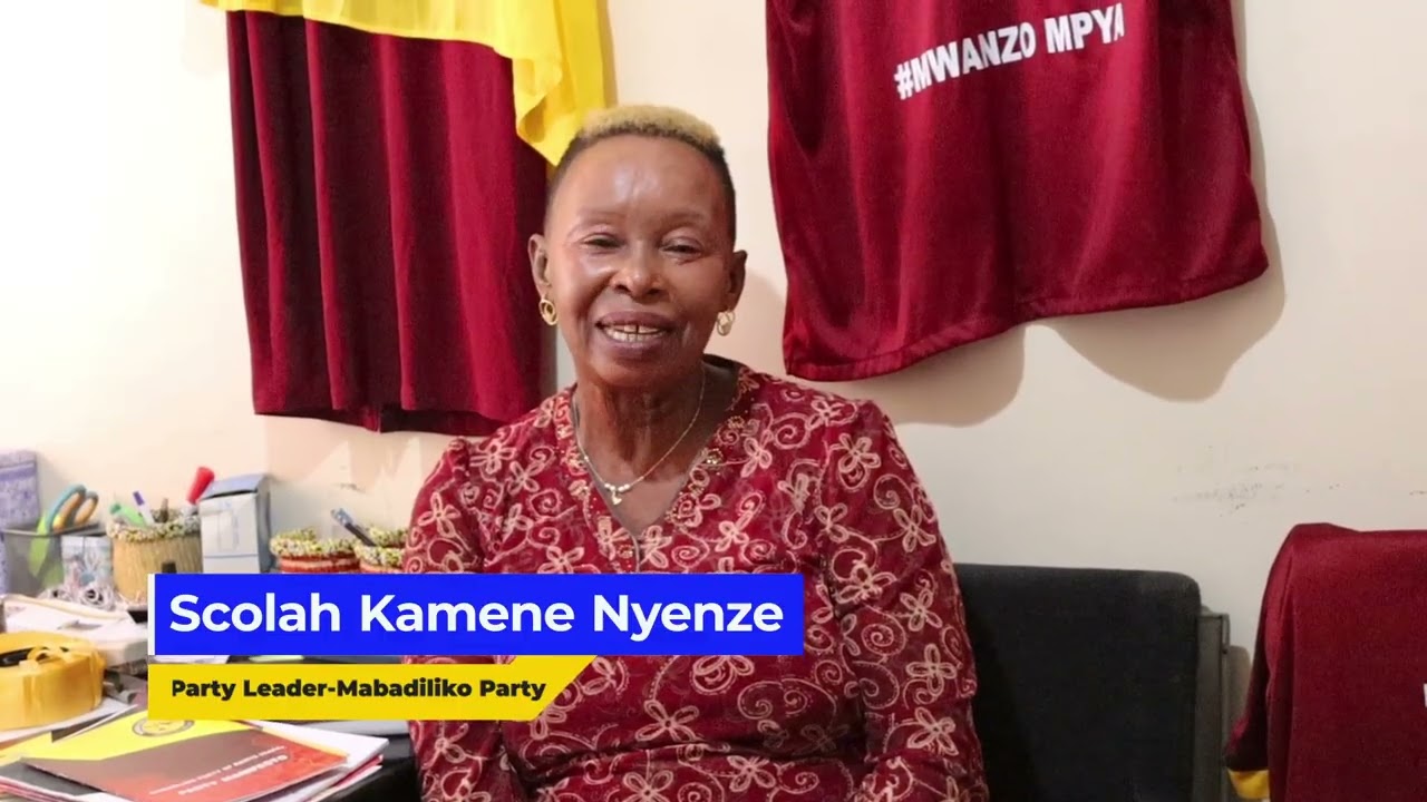 uneeni wa muthenya-Scola Nyenze,party leader,Mabadiliko Party of Kenya