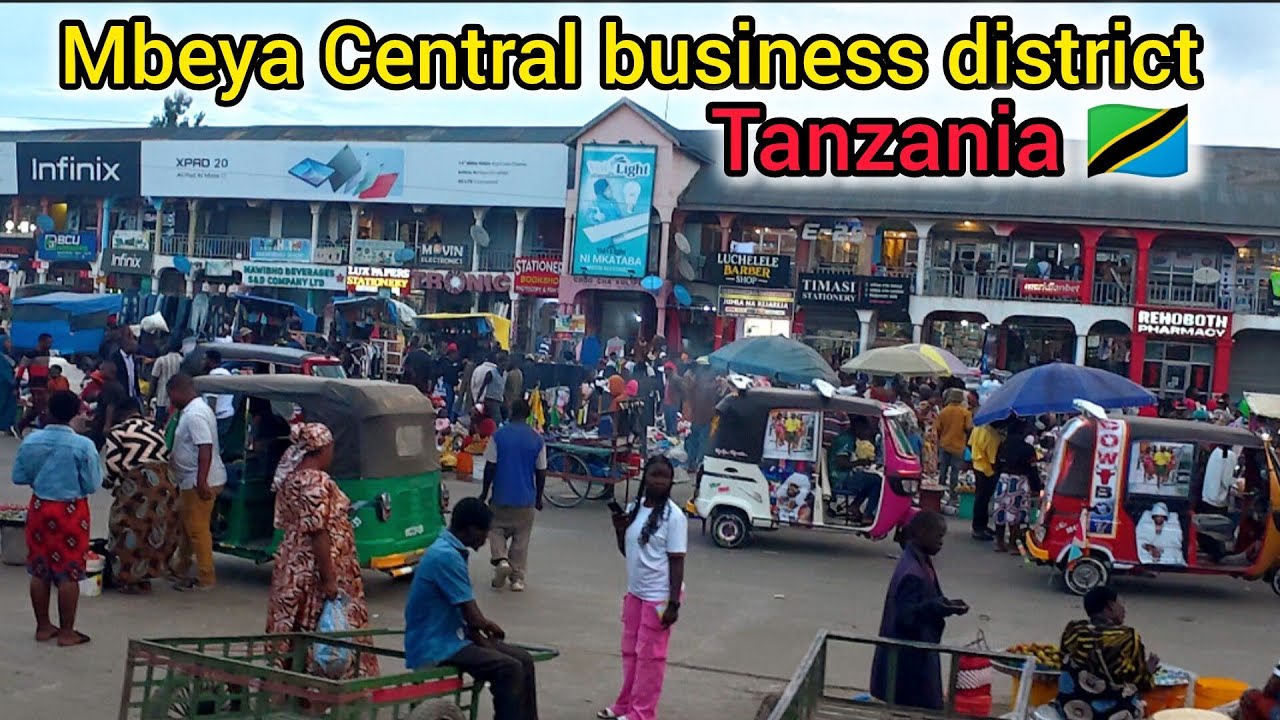 New look of Mbeya Central business district Tanzania 🇹🇿