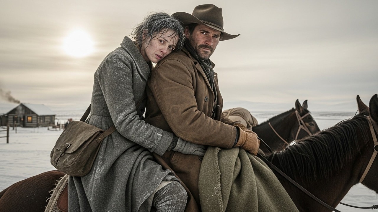 She Walked Through Snow For A Week To Escape Her Brother, The Cowboy Found Her And Let Her Rest