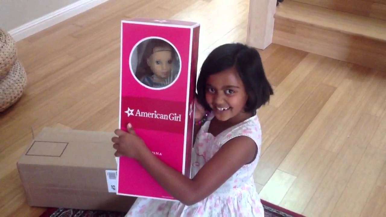 Mahi's birthday gift American Girl Doll
