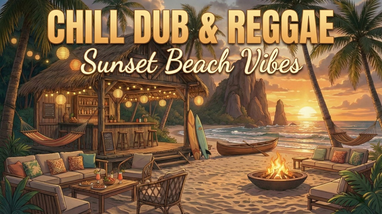 Chill Dub & Reggae – Sunset Beach Vibes | 1 Hour