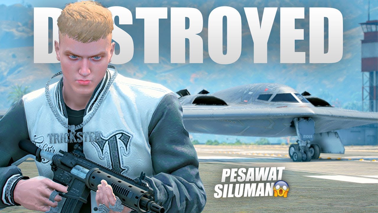 KEI MENGHANCURKAN PASUKAN MAFIA MENGGUNAKAN PESAWAT SILUMAN INI !! GTA 5 ROLEPLAY
