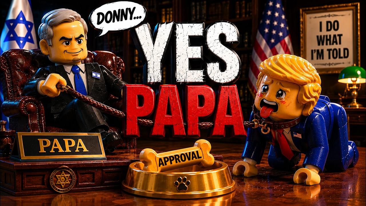 DONNY DONNY YES PAPA 😂 Trump Gets DESTROYED | IRAN LEGO RAP