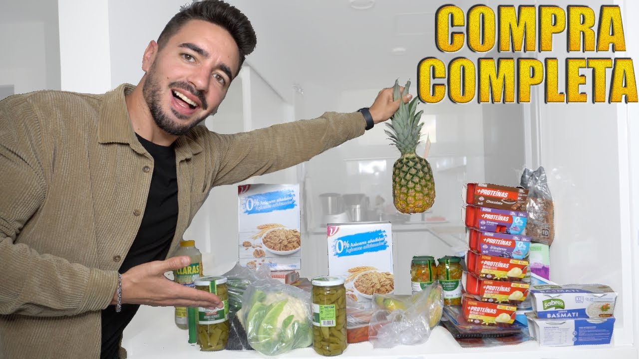 MI COMPRA COMPLETA en MERCADONA *MI DIETA*