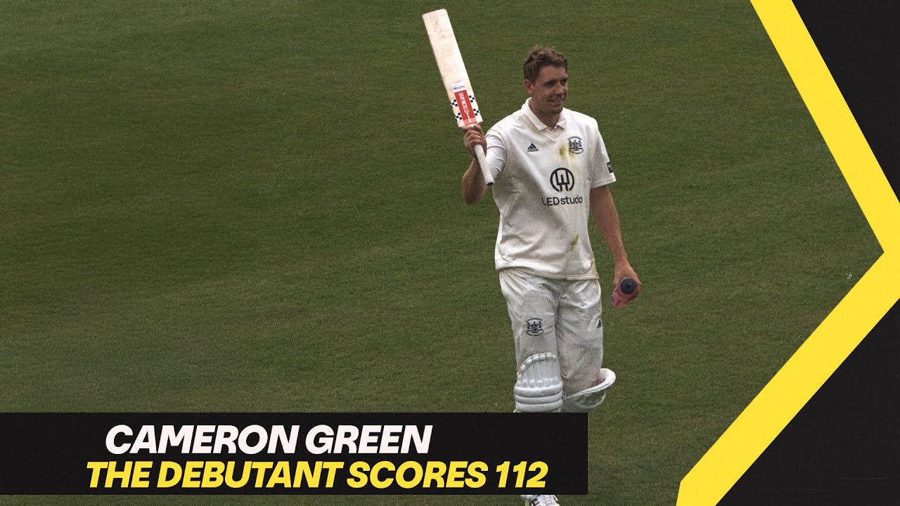 PLAYER HIGHLIGHTS | CAM GREEN SMASHES 100 ON DEBUT