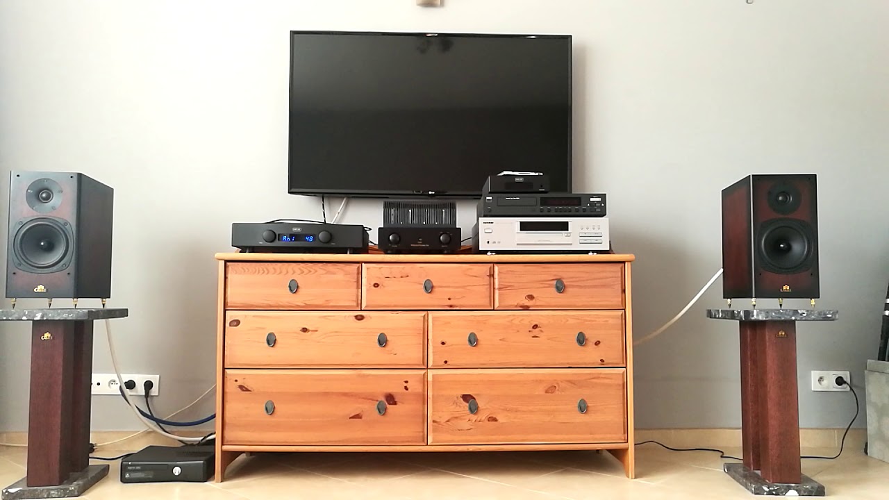 NAD 5440 / Hegel H80 / Castle Knight 2 sound