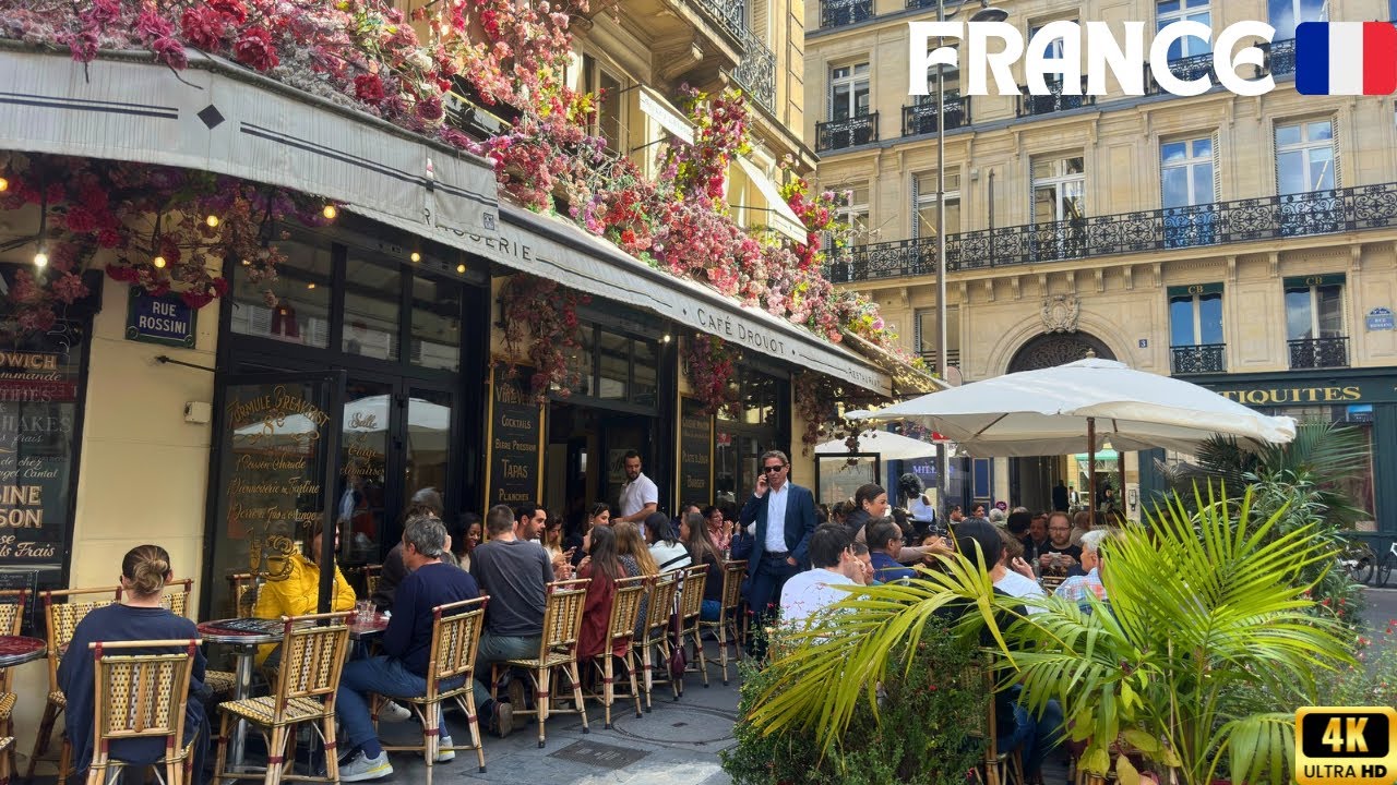 10 September 2025 PARIS 🇫🇷 FRANCE 4K HDR WALK | PARIS CITY TOUR | STREET WALK | SUMMER WALK 