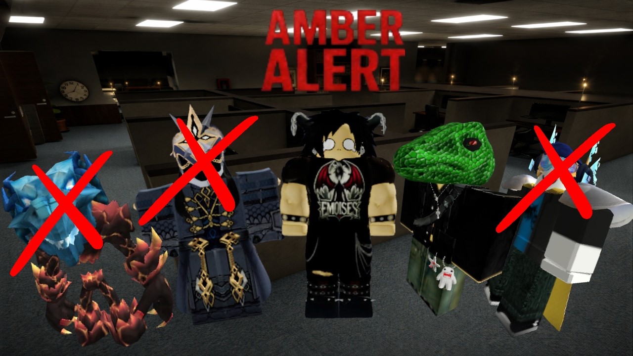 AMBER ALERT [ROBLOX HORROR] - I PLAYED WITH SIX PEOPLE ONLY TWO SURVIVED NIGHTMARE!!!!