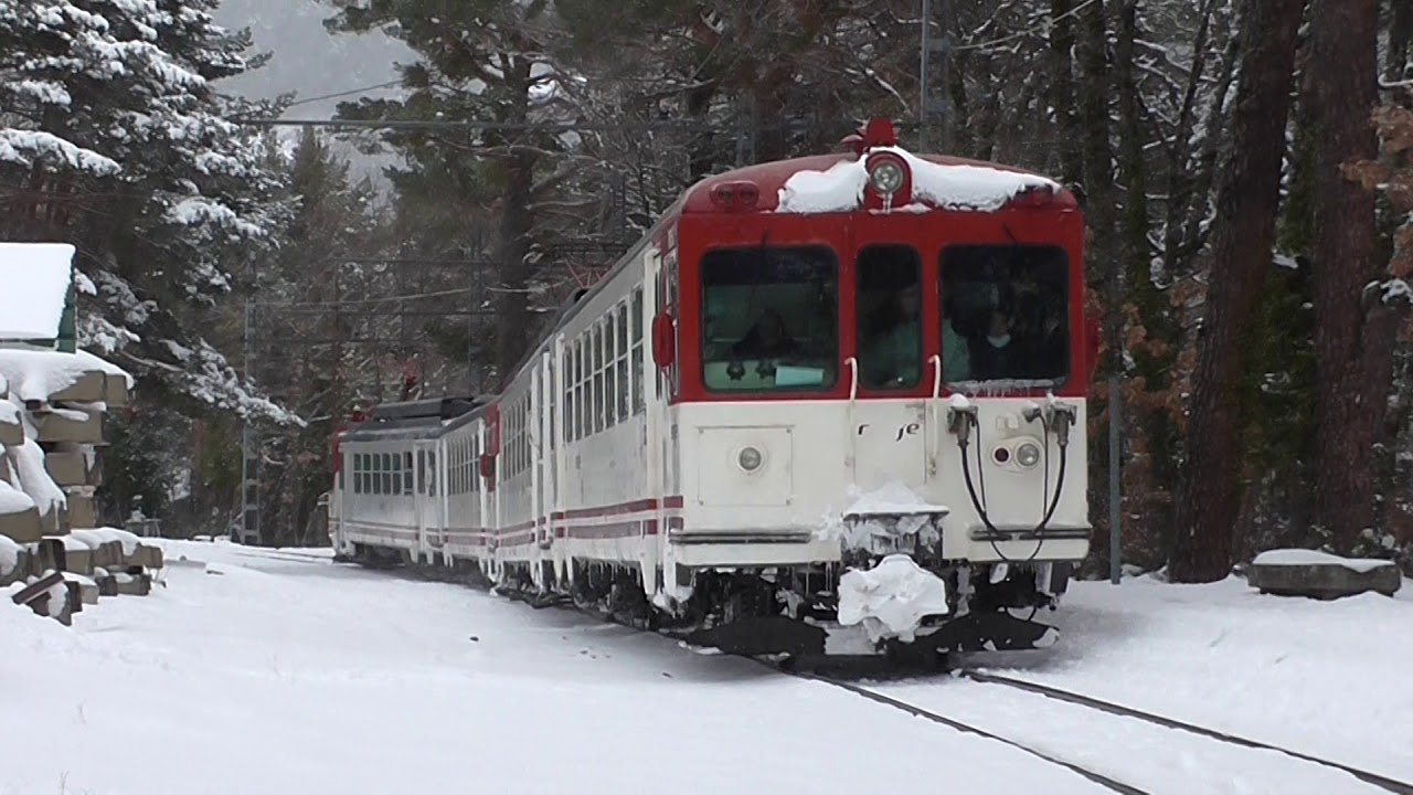 Renfe Cercanias - Serie 442 del Ferrocarril Cercedilla Los Cotos en Camorritos