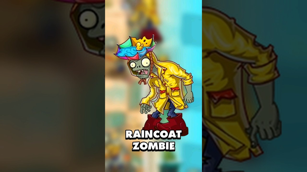 Raincoat Zombie in PvZ2!