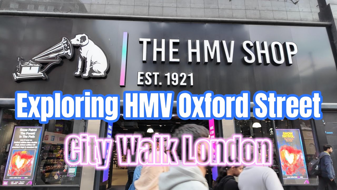 🇬🇧Exploring HMV Oxford Street | What's New in London's Iconic Record Store
